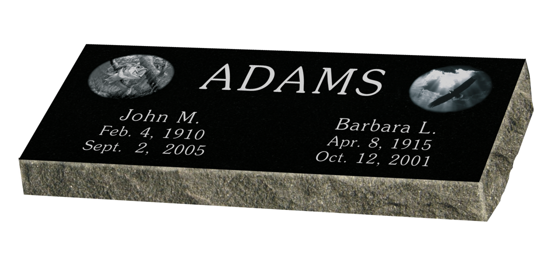 Laser Etched Grave Marker Models Gravestones and Memorials Quality