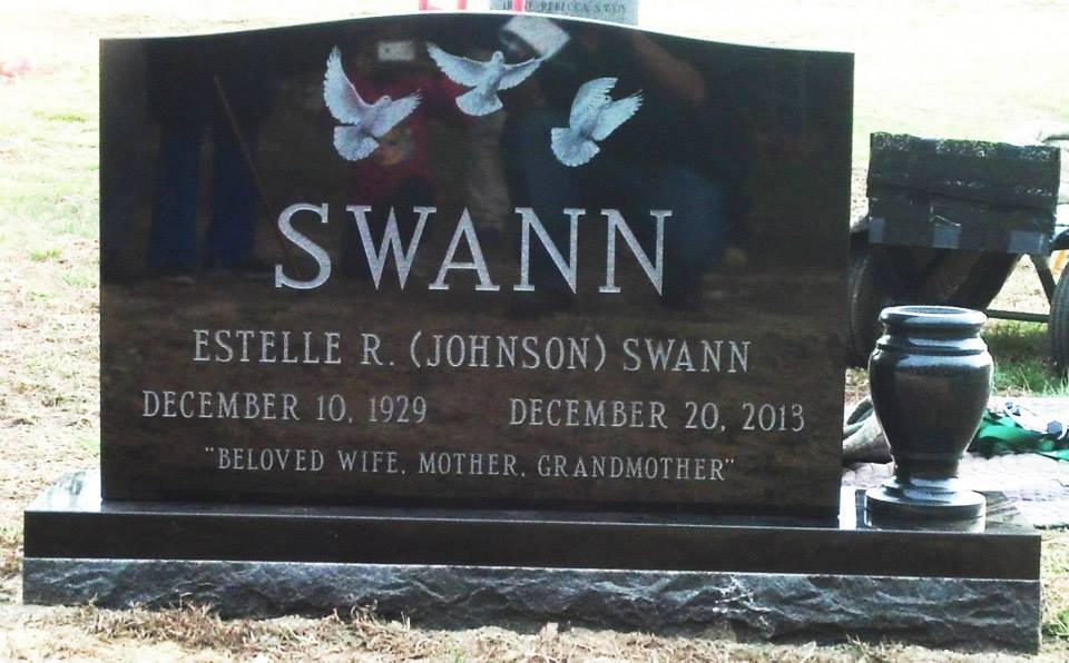 SD207 Upright Cemetery Headstone